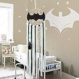 Betylifoy Große Traumfänger Fledermaus Traumfänger Kinder Wand Dekor Baby Kinderzimmer Dekoration Handgemachte Traditionelle Wandbehang Ornament Handwerk Geschenk