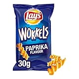 Lay's Wokkels Paprika Chips - 24 Beutel x 30 G