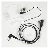 HUAHUA JUSU Store 10 stücke Luftrohr Ohrhörer Mikrofon Headset PTT Fit Für Motorola Zweiwege Radio Walkie Talkie CP040 CP125 CP140 CP180 CP185 CP300