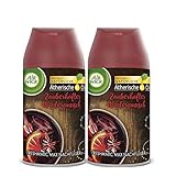 Air Wick Freshmatic Max Raumspray DUO – Nachfüller für den Air Wick Freshmatic Max – Duft: Zimtzauber und Bratapfel – 2 x 250 ml Nachfü