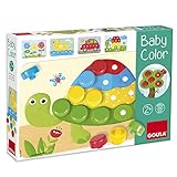 Jumbo Spiele GOULA Baby Color - Buntes Holzspielzeug zum Farben lernen für Kinder ab 2 J