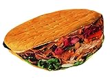 Mäppchen Federtasche Schlamperbox Federmäppchen Schüleretui Karpfen Stiftemappe grün braun Kebab [008]