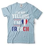 Silk Road Tees Männer Französisch T-Shirt Lustiges Patriotic Französisch Diaspora Frankreich Tag Nationalität T-Shirt Small Hellb