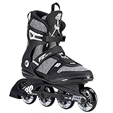 K2 Inline Skates F.I.T. 80 PRO Für Herren Mit K2 Softboot, Black - Grey, 30D0771