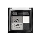 Manhattan Eyemazing Effect Eyeshadow – Schmink-Palette aus vier schimmernden Lidschatten-Farben für Smokey Eyes – Farbe Smokey Smile 109A –5 g