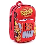 Disney 760–8462 1 x Cars – Lightning McQueen 'Piston Cup Champion' 3D-Effekt Auto 31 cm Rucksack