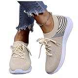 Laufschuhe Damen Leichte Turnschuhe Atmungsaktiv Freizeitschuhe Slip On Joggingschuhe Freizeitschuhe Laufschuhe Damenschuhe Damen Flach Slip On Bequem Jogging