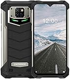 Outdoor Handy, DOOGEE S88 Plus 10000mAh umkehren Laden, 8GB+128GB 48MP Dreifach Kamera Android 10, IP68/IP69K 6,3' Zoll Wasserdichtes Robuste Smartphone mit 4G Dual SIM, NFC/GPS(Schwarz)