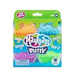 Learning Resources EI-2050 Playfoam Putty 4er-Packung, Basteln und Gestalten für Kinder, sensorisches und kreatives Spiel, Orange, Blue, Green, Purp