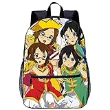 EIGYU 3D-gedruckte wasserdichte Schultaschen für Jungen Mode Schultasche K an! Geeignet für Erwachsene, Kinder, Jugendliche, Jungen, Mädchen Größe: 45x30x15 cm/17 Zoll Wasserdichte S