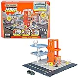 Matchbox HBL60 - Action Drivers Parkgarage Spielset mit 1 Fahrzeug, Spielzeug ab 3 J