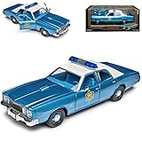Greenlight Plymouth Fury Smokey and The Bandit Arkansas State Police Polizei 1/24 M