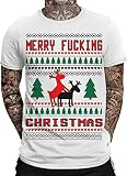 Merry Fucking Christmas T-Shirt Fun Shirt Weihnachten X-Mas Geschenk Lustig