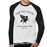 Percy Jackson Camp Half Blood Men's Baseball Long Sleeved T-S