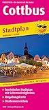 Cottbus: Touristischer Stadtplan mit Sehenswürdigkeiten und Straßenverzeichnis. 1 : 14 000 (Stadtplan: SP)