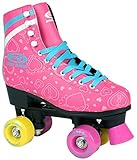 Sell-tex Kinder Rollschuhe 34 35 36 37 38 NEU Discoroller rosa Rollerskates Inliner ABEC-5 (39)