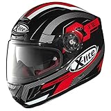 X-Lite X 702 GT Dynamic N-Com Integralhelm, Farbe schwarz-rot-Silber, Größe L (59/60)