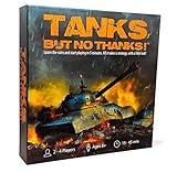 Tanks, but no thanks!!! | Tisch-Strategie-Brettspiel | 2-4 Spieler | 30-40 Min. Spielzeit | Kickstarter-E