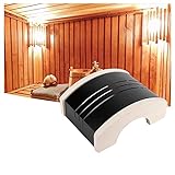 TINE Sauna Lampenschirm Edelstahl Massivholzsauna Lampenschirm Saunazubehör Wird Verwendet Um Das Dampfbad des Saunaraums Zu Dek