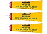 August Der Starke Kleber Universalklebstoff - 3 x 43 g