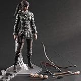 ZHAOHUIYING Tomb Raider Statue Laura Statue Statue Statue Dekoration Spielzeug Anime-Cartoon-Charakter-Modell-Dekoration 28CM