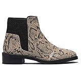 Pepe Jeans London Damen ORSET Snake Chelsea Boot, 847SAND, 37 EU