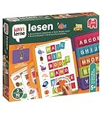 Jumbo Spiele Ich lerne Lesen - Lernspiele ab 5 Jahren - Lesen lernen Spiel für 1 Spieler - Vorschule Kinderg