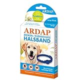 ARDAP Zecken- & Flohschutzhalsband für Hunde über 25kg - Bis zu 4 Monate nachhaltiger Langzeitschutz - Natürlicher Wirkstoff gegen Zecken & Flö