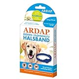 ARDAP Zecken- & Flohschutzhalsband für Hunde über 25kg - Bis zu 4 Monate nachhaltiger Langzeitschutz - Natürlicher Wirkstoff gegen Zecken & Flö