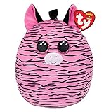 TY UK LTD 39194 Squish-A-Boo Zebra Zoey Zebra-Squish-A-Boo-14, Mehrfarbig, 31