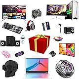 QAZWW Mystery-Geschenkbox, Glückskiste, geheimnisvolle elektronische Box, Verschiedene elektronische Produkte, Alles ist möglich, wissen Sie!