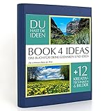 BOOK 4 IDEAS classic | Die schönsten Plätze der Welt, Eintragbuch mit Bildern, Notizbuch, Bullet Journal mit Kreativitätstechniken und Bildern, DIN A5