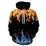 Unisex Hoodies Full 3D Grafik Sweatshirt Sportliche Persönlichkeit Pullover mit Taschen Vielzahl von Druck Langarm Sweatshirts 3D Grafik Casual Sportswear Eltern-Kind Paar Kleidung XXS-6XL