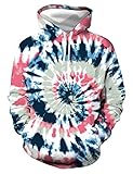 WBYFDC Hoodie Tie-dye Elements 3D Digitaldruck Mit Kapuze Männer Casual Lose Frauen Kleidung Sweatshirt Herren Harajuku Pullover Hoody