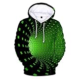 Eternali 3D Vortex Drucken Herren Hooded Sweatjacke 2019 Neu Schwindel Printed Pullover Kapuzenpullover Oversize Männer Geometrischer Muster Hoody Jumper Digital Druck Hoodie Sweatshirt Kapuzenjack