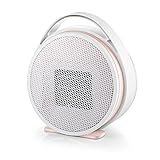 LLDKA Heizkörper aus Keramik zum Schutz vor Überhitzung und Neigung, geringer Stromverbrauch, konstante Temperatur, Wohnzimmer, Schlafzimmer, 800 W, Weiß