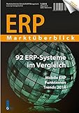 ERP Marktüberblick 1/2014: 92 ERP-Systeme im Vergleich. Mobile ERP Funktionen, Trends 2014