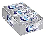 Extra Kaugummi | Professional White | Zuckerfrei | 12 Packungen (12 x 14 Mini-Streifen)