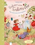 Erdbeerinchen Erdbeerfee. Mein zauberhaftes Anzieh-Spiel-Buch: Mit 40 wieder ablösbaren Glitzer-Stickern. Pappbilderbuch ab 3 J