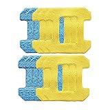 Zeafree Wischmopp-Pads für Hobot 298 Fensterreinigungsroboter, Zubehör für Flicken, hochwertiges Mikrofaser-Material, Nassreinigung und Trock