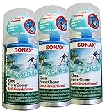Preisjubel 3 x SONAX KlimaPowerCleaner Ocean-Fresh 100ml, Klimaanlagenreiniger, Klimag