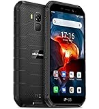 Ulefone Armor X7 PRO (2020), Android 10 Outdoor Smartphone Ohne Vertrag, Quad-Core 4GB+32GB, IP68 Robustes Handy 13 MP Unterwasserfotografie, 4000mAh Akku, NFC/DUAL SIM/Gesichts Entsperrung Schw