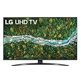 LG 43UP78003 Smart LED TV 4K Ultra HD 43' 2021 mit Quad Core 4K Prozessor, Wi-Fi, webOS 6.0, Filmmaker-Modus, HDR10, Dolby Digital, Kompatibel mit Google Assistant und Alex