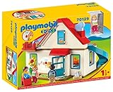 Playmobil 1.2.3 70129 Einfamilienhaus, Mit funktionsfähiger Klingel und Soundeffekt, Ab 18 M