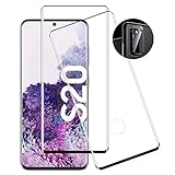 Kompatibel mit Panzerglas Schutzfolie Samsung S20, [2 Stück] [Keine Blasen] [Anti-Kratzen] [Fingerabdrucksensor Kompatible], 9H Gehärtetem Glas Displayschutzfolie für Samsung Galaxy S20