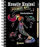 Kreativ-Kratzel Pocket Art: Meerjungfrauen: Kritz-Kratz-Beschäftigung zum Mitnehmen für Kinder ab 5 Jahre (Kreativ-Kratzelbuch)