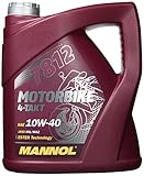 MANNOL 7812 Motorbike 4-Takt API SL, 4 L