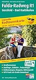 Fulda-Radweg, Gersfeld - Hann. Münden: Leporello Radtourenkarte mit Ausflugszielen, Einkehr- & Freizeittipps, wetterfest, reissfest, abwischbar, ... (Leporello Radtourenkarte / LEP-RK)