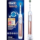 Oral-B Genius X Elektrische Zahnbürste mit wiederaufladbarem Griff mit künstlerischem Intelligenz und 1 Ersatzkopf, R