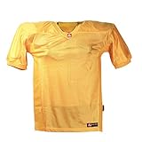 FJ-2 American Football Trikot, Match, Gr. XL, gelb